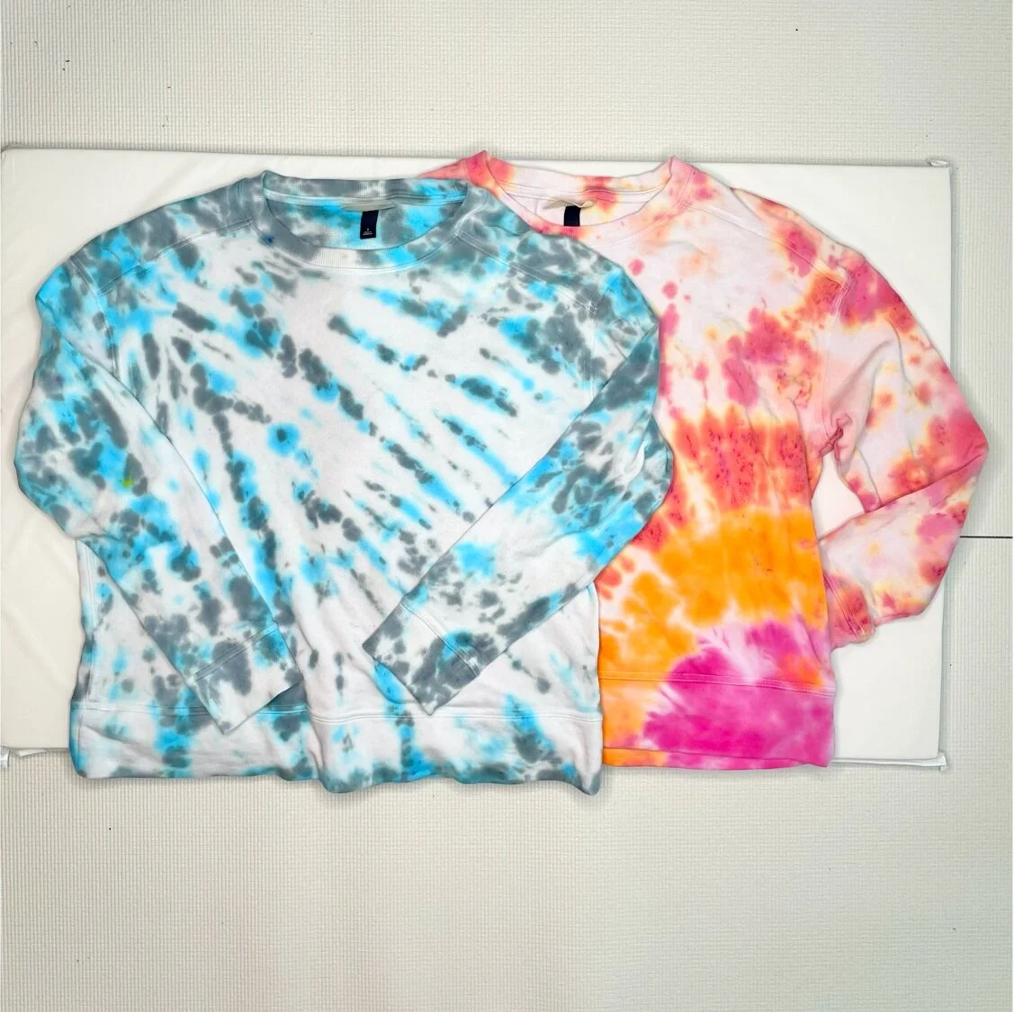 Women's Tie Dye Sweatshirt - Customizable: You Pick Colors (Option